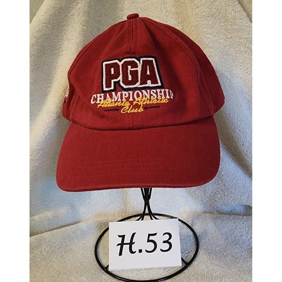 H.053- PGA 83rd Championship 2001, Atlanta Athletic Club cap hat - Picture 1 of 10